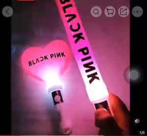 Gậy Phát Sáng - Gậy Đèn Cổ Vũ BLACKPINK Dáng Trụ/Trái Tim