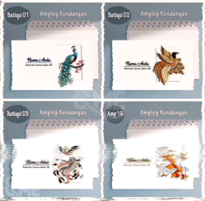 Amplop kondangan / Amplop sumbangan / Cetak nama amplop / Amplop custum / Amplop Lebaran / Amplop Idul Fitri / Amplop Angpau / Panda