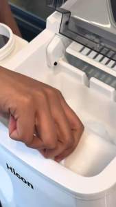 Hicon Ice Maker | Chill Out Fast | Adjustable Ice Cube Sizes | Rapid Ice Production