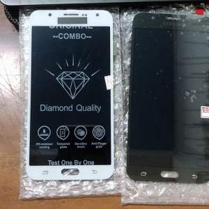 LCD TOUCHSCREEN SAMSUNG J7 2015 / SAMSUNG J700F KONTRAS BLACK WHITE GOLD
