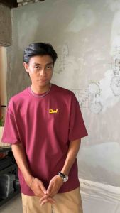 300 GSM Premium Oversized Tees - Atelier Collection (BURGANDY)