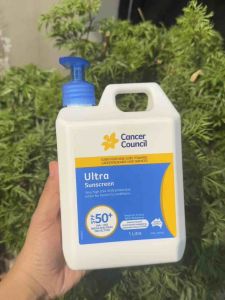 KEM CHỐNG NẮNG CANCER COUNCIL ULTRA SUNSCREEN 1 LÍT CHÍNH HÃNG