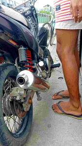 XRM 110 & 125 CHIKENPIPE STAINLESS