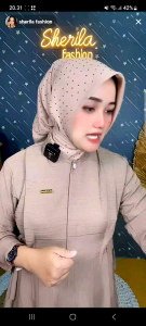 Gamis Dress Lady Crush: Bahan Nyaman & Desain Elegan