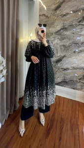 MD SETCEL MOTIF SETELAN CELANA SETCEL TUNIK DAN KULOT PAKAIAN SETELAN WANITA TERLARIS by Mudra