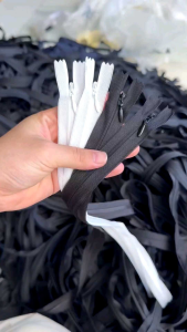 Combo 12 sợi Dây Khóa Lệ Vải Size 25 – Đủ Màu Đen Trắng Dễ May Không Kẹt Răng