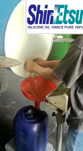 Silikon Oil Murni Shinetsu Japan 1000cs Original 1 Liter 5 Liter Kental Murah Minyak Silikon
