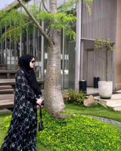 assolabiyah abaya gamis monogram printing