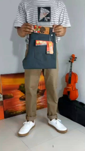 Celana Pria Chino Slim Fit Panjang: Untuk Kerja & Santai