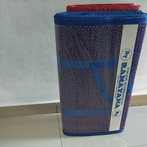 Tikar Lipat Mendong Ramayana Songket Ukuran Jumbo 3x2