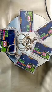 Proses Cepat/Gantungan Kunci Foto/Gantungan Kunci Akrilik/Ganci/Souvenir/Mercendais/Ganci/Gantingan Kunci Costum