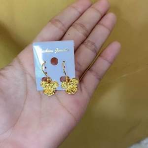 Cod - Anting Koin Miki lapis emas 24