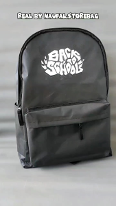 Naufal.storebag Tas Ransel distro motif Bags to school-Tas ransel backpack sekolah