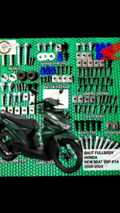 COD Baut Beat Street eSP K1A Fullset / Baud Honda Beat Street eSP K1A Fullbody / Baut Baud Honda Beat Street 2020-2024