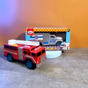 mainan truk pemadam kebakaran FIRE Truck jalan lampu dan suara  / truk damkar / Diecast mobil Damkar