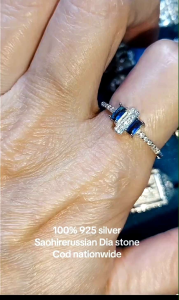 silver 925 LD174 womens ring