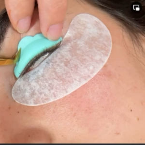 keo dán lông mi lông mày dạng sáp siêu nhanh glue balm eyelashs lift cọ quét keo silicon brush chuyên quét keo glue