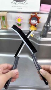 [Ideashop] 🇲🇾Strong brush Brush  Household Tile Narrow Joints Scrubber Stiff Bristles Crevices Cleaner Brushes Durable C