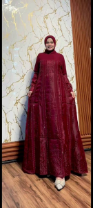 GAMIS CERUTY MODERN WANITA MODEL PAYET BISA SERAGAMAN L XXL 5L