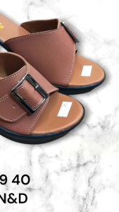 Sandal heels hak wanita bahan sintetis merk castelo size 37-40