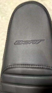 Sarung jok motor model Caferacer Beat pake karet tinggal pasang