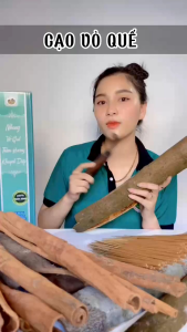 Nhang Cạo vỏ Quế lâu năm 1kg 30/38cm-Hương Quế Trà Bồng