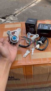 Kunci Kontak CB CG 125 GL Kabel 4 Import MOS Set Pangkon Dudukan Krum Model CNC