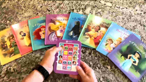 Disney Princess Dream Big Me Reader Electronic and set of 8 Books Library