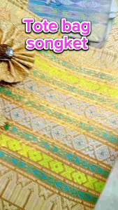 TAS TOTEBAG SONGKET PITA/TOTEBAG WANITA ETNIK