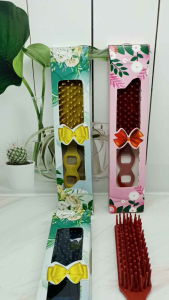 isi 50 pcs souvenir pernikahan sisir sikat kemas box motif