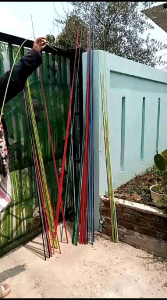 Stik fiber padat 70cm s/d 200cm lentur & kaku blank piber tuk bahan joran pancing costum rod joran timbang/ningnong dll