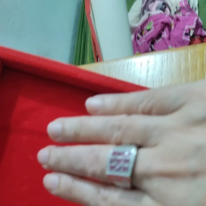 Burma natural Ruby with 925 ring