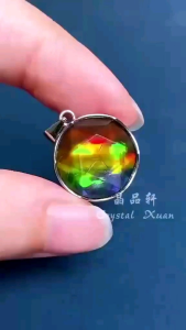 【现货 】 16.5mm 班彩大卫星吊坠 🏆🏅Flashy Labradorite Star of David Pendant ｜能量聚焦 ✦ 灵性启迪 ✦ 守护平衡 ✦ 提升直觉｜