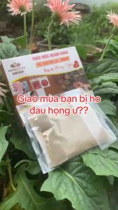 Bột ngậm họng hoamidalthanh quản ông cụ làng nghè