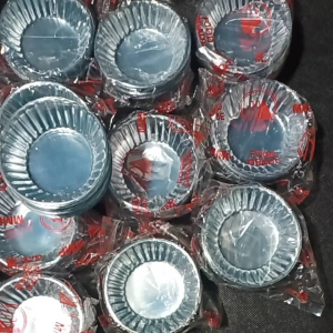 Mika Puding Telor Ceplok Isi 100pcs / Mika Cup Roti Besar / Sambel Saos / Isi 100pcs Sekali pakai