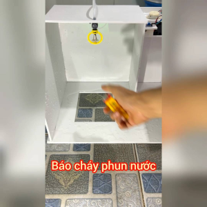 Bộ Mạch Báo Cháy và Phun Nước Chữa Cháy Tự Động 360 Độ Bằng Cảm Biến Lửa