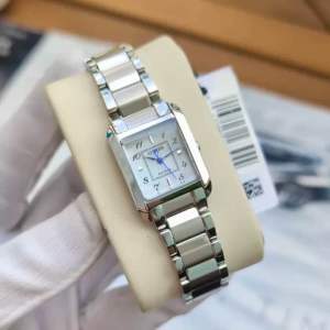 Đồng Hồ Nữ Citizen EW5600-52D Eco Drive Bianca MOP Sapphire Dial Mặt Chữ Nhật