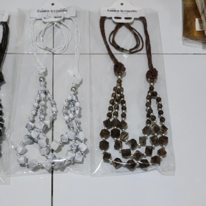 Kalung etnik jurai 3 kombinasi /kalung fashion terbaru /cocok pamakai hijab dan santai