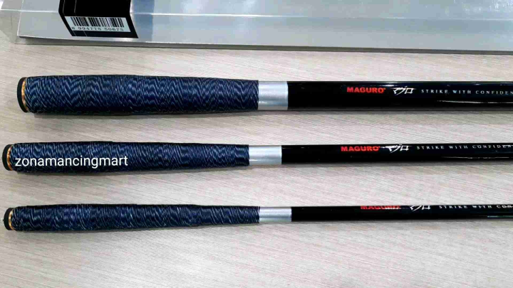 Joran TEGEK MAGURO MEDUSA - MIDAS | Tegek Karbon Ruas Panjang | Action Kaku | Alat Pancing