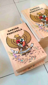 Mainan Puzzle Kayu Edukatif Puzzle Garuda Pancasila