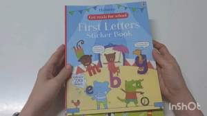 [มาใหม่] สมุดภาพสติ๊กเกอร์ (เนื้อหาเป็นภาษาอังกฤษ) - หนังสือ sticker book นิทานภาษาอังกฤษ อ่านสำหรับเด็กพร้อมสติ๊กเกอร์