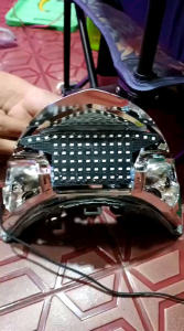 lampu setoplam Running vario 110 fi injeksi/agnes dengan 8 mode kedipan otomatis free lem bakar