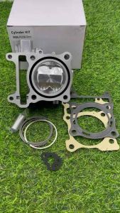 เสื้อลูก62cncจีออโน่-pcx160-LAEDเสื้อพร้อมลูกปาดหลบวาล์วหัวลูกcncลูกสูบสลัก14มิล