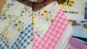 Jbkirk A. Caruso Handkerchief Premium Quality Floral 100% Cotton & Absorbent