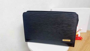 Ví Clutch Cầm Tay Da Thật Khóa Số Cao Cấp San Leather S1103