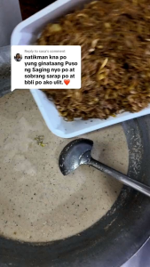 Josefinas Ginataang Puso ng Saging with Tinapa