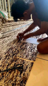 Topi Rimba Motif Camo + Buff Masker / Buff Ninja