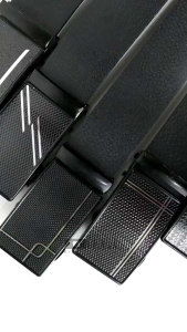 Ikat Pinggang Kulit Kepala Stainless Gesper