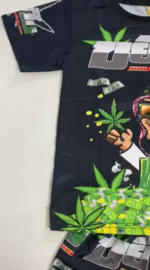 ชุดขาสั้นแขนสั้น สำหรับเด็กอายุ 4-8 ขวบ