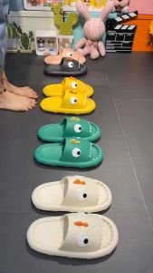 J&H พร้อมส่ง LT-DINO รองเท้าแตะแบบสวม ดีเทลปากไดโนเสาร์ สีพาสเทล